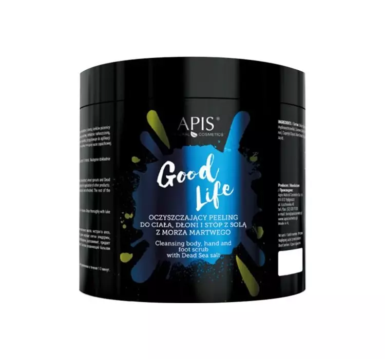 Apis Good Life Oczyszczający peeling do ciała 700g