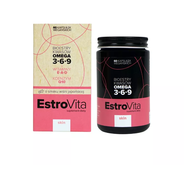 EstroVita Skin Sakura, 60 kapsułek - >>> DARMOWA od 99zł