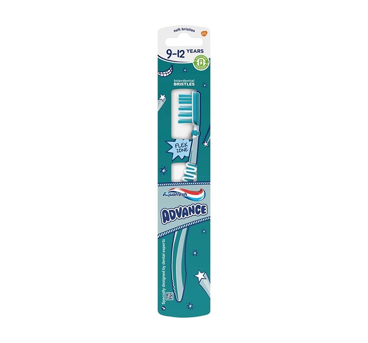 Aquafresh Advance - Szczoteczka do zębów dla dzieci 9-12 lat