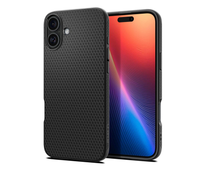 Spigen Liquid Air do iPhone 16 Matte Black