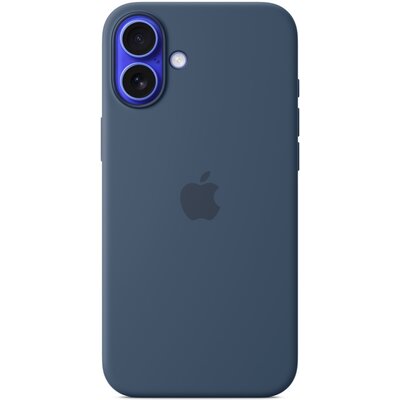 Apple Silikonowe etui MagSafe do iPhone 16 Plus denim