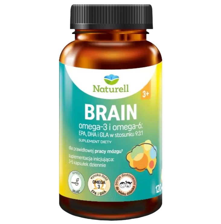 Naturell Brain, 120 kapsułek