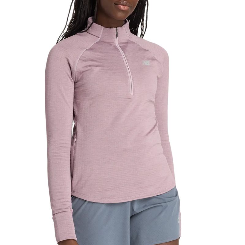 Bluza New Balance WT43200IWH - różowa