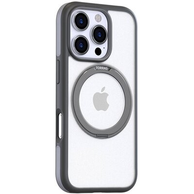 Etui TORRAS Ostand R Fusion do Apple iPhone 16 Pro Szary