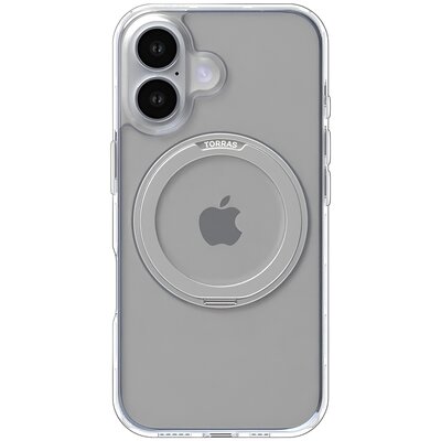 Etui TORRAS Ostand Pro do Apple iPhone 16 Plus Przezroczysty