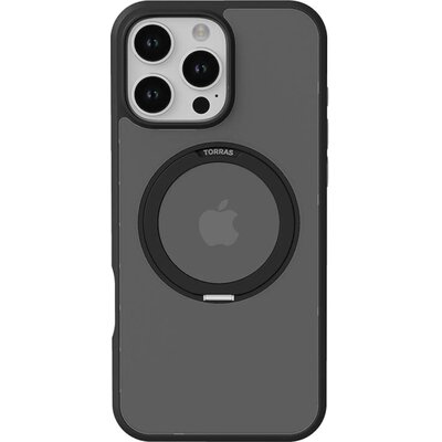 Etui TORRAS Ostand Pro do Apple iPhone 16 Pro Czarny