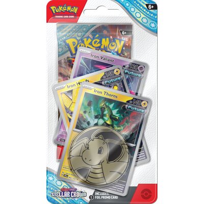 Gra karciana POKEMON TCG Scarlet & Violet Stellar Crown Premium Checklane 2023764 (1 zestaw)