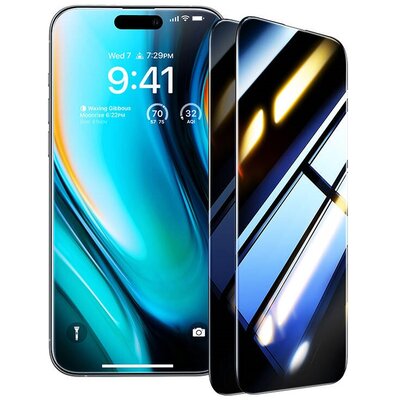 Szkło prywatyzujące TORRAS Install Master Privacy do Apple iPhone 16 Pro | Bezpłatny transport