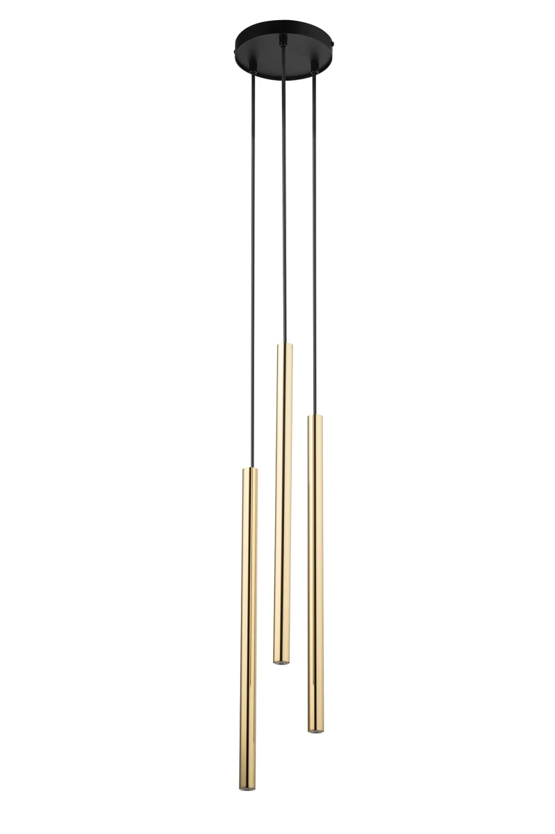 Lampa wisząca Sopel Lux 3 srebrna – nowoczesny design z nutą luksusu