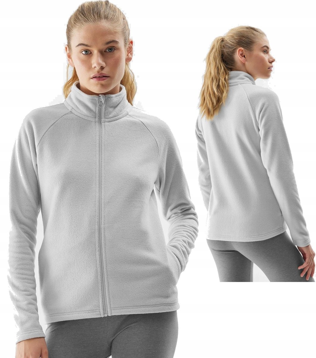 Polar damski na zamek bluza 4F F191 27S szary S