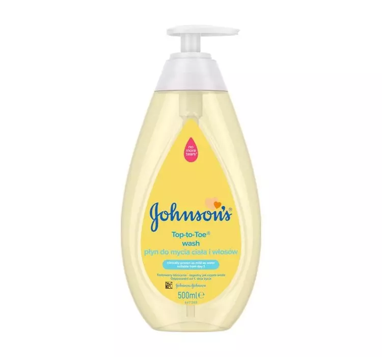 Johnson&Johnson Johnson's Baby Płyn do mycia ciała i włosów Top-to-Toe 500ml