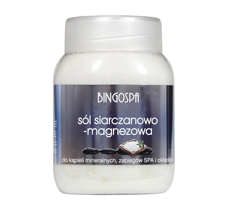 BingoSpa Sól siarczanowo-magnezowa do kąpieli mineralnych - BingoSpa Salt And Magnesium Sulphate Sól siarczanowo-magnezowa do kąpieli mineralnych - BingoSpa Salt And Magnesium Sulphate