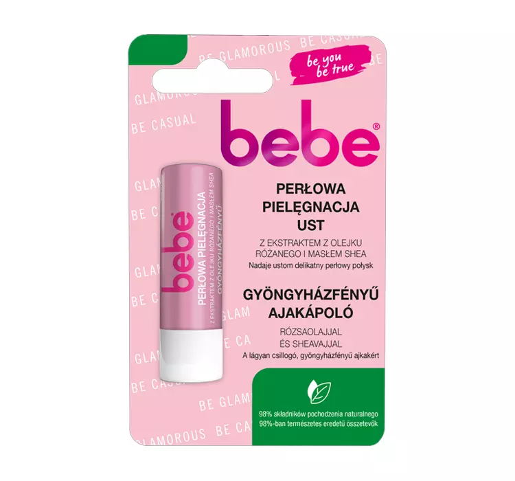 BEBE Perłowa pomadka do ust, 4,9g - >>> DARMOWA od 99zł