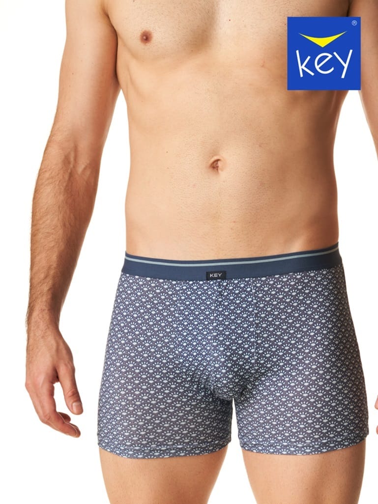 SZORTY KEY MXH-503 B24 (kolor niebieski, rozmiar M)