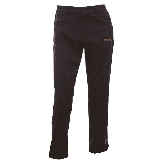 Spodnie męskie Regatta Geo Softshell ll Trousers (Reg Rozmiar: XL / Kolor: czarny