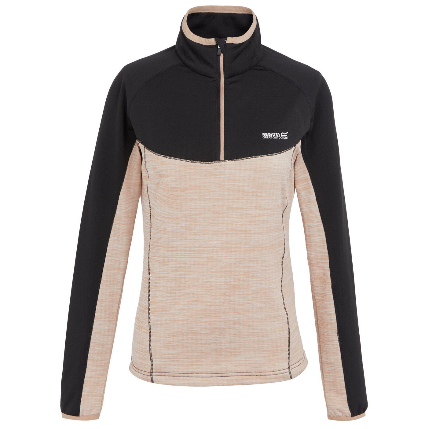 Bluza damska Regatta Womens Hepley Rozmiar: XS / Kolor: czarny/beżowy