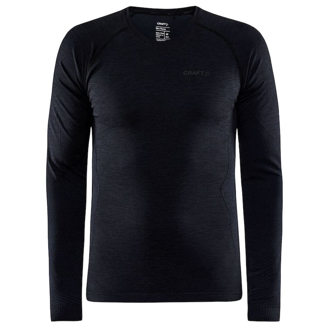 Męska koszulka Craft Core Dry Active Comfort Ls Rozmiar: L / Kolor: czarny