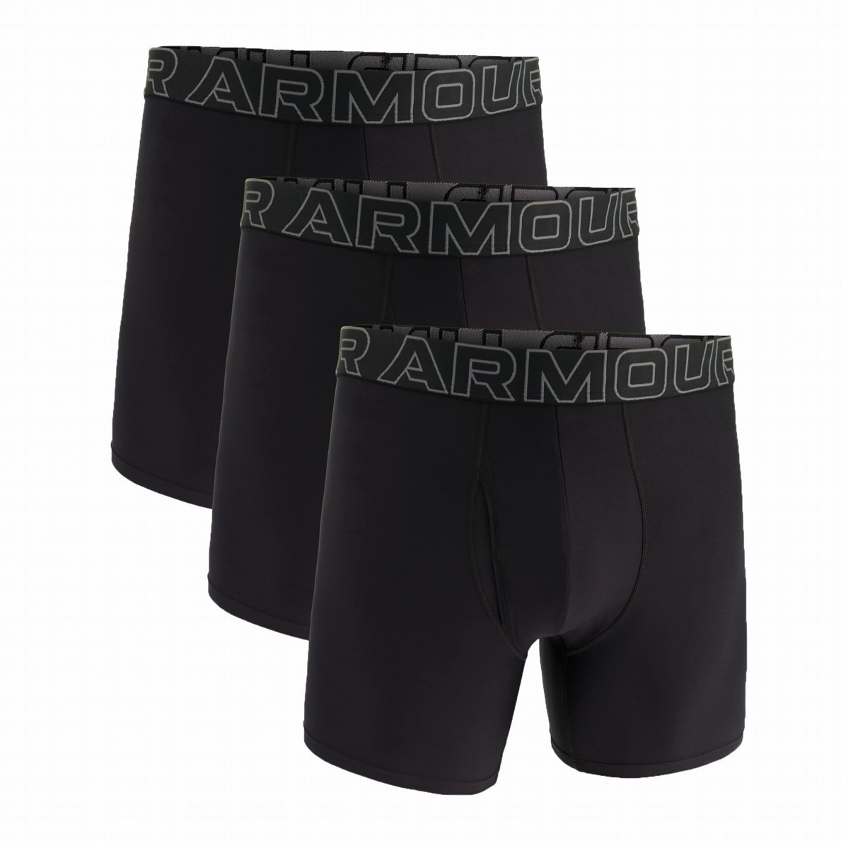Męskie bokserki Under Armour Perf Tech 6in Rozmiar: S / Kolor: czarny