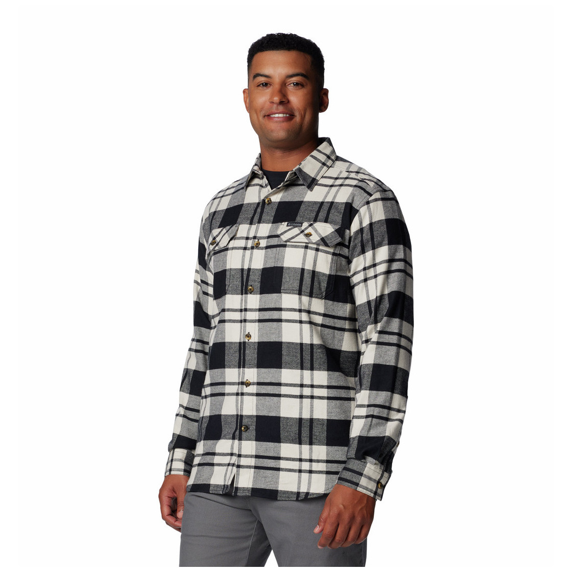 Koszula męska Columbia Flare Gun™ Stretch Flannel Rozmiar: XXL / Kolor: czarny/biały