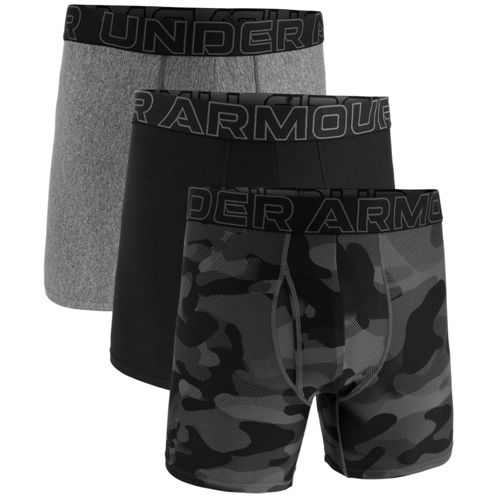 Męskie bokserki Under Armour Perf Tech Nov 6in Rozmiar: M / Kolor: czerwony