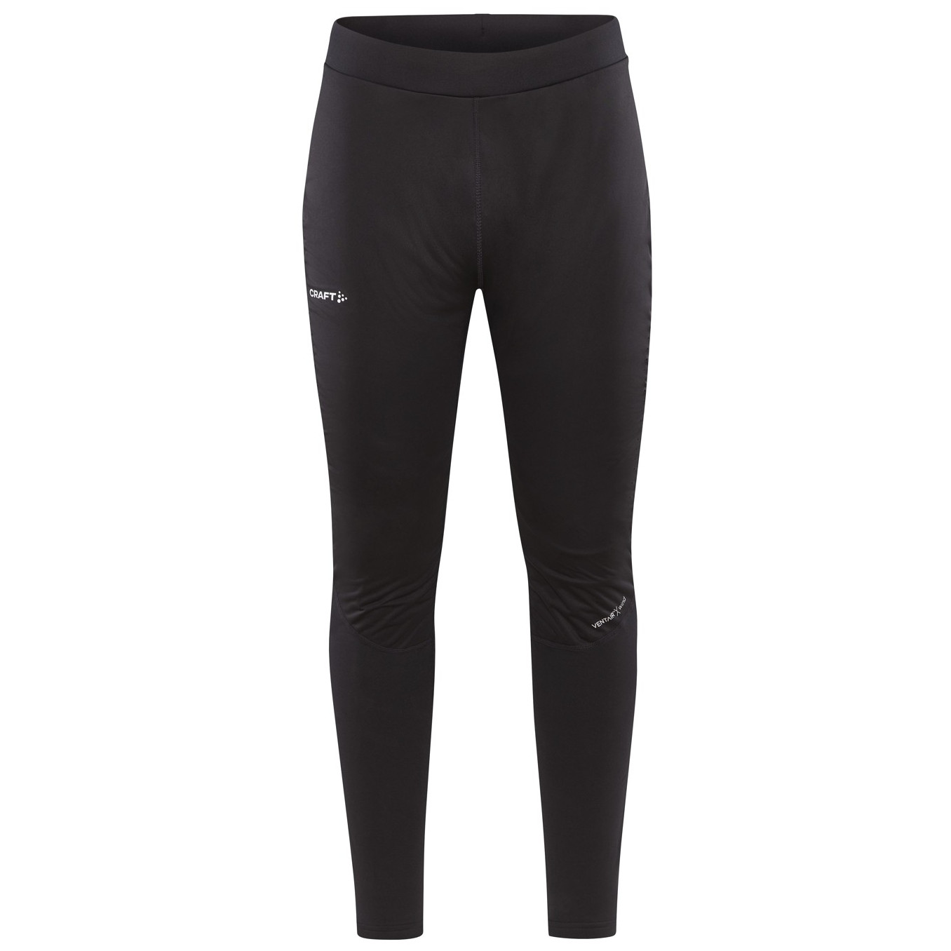 Męskie spodnie do biegania Craft ADV Essence Warm Wind Tights Rozmiar: XL / Kolor: czarny