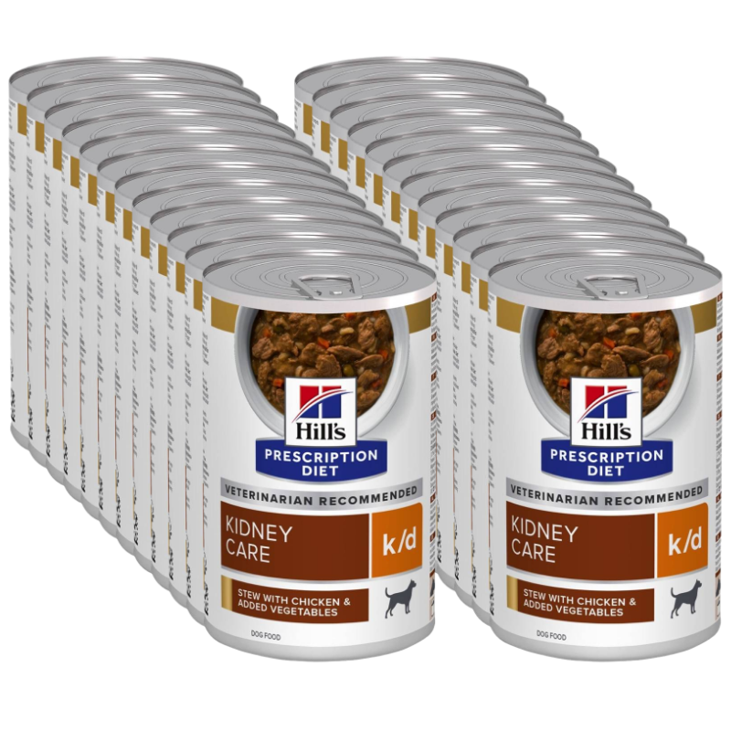 HILL'S PD Prescription Diet Canine k/d 370g - puszka