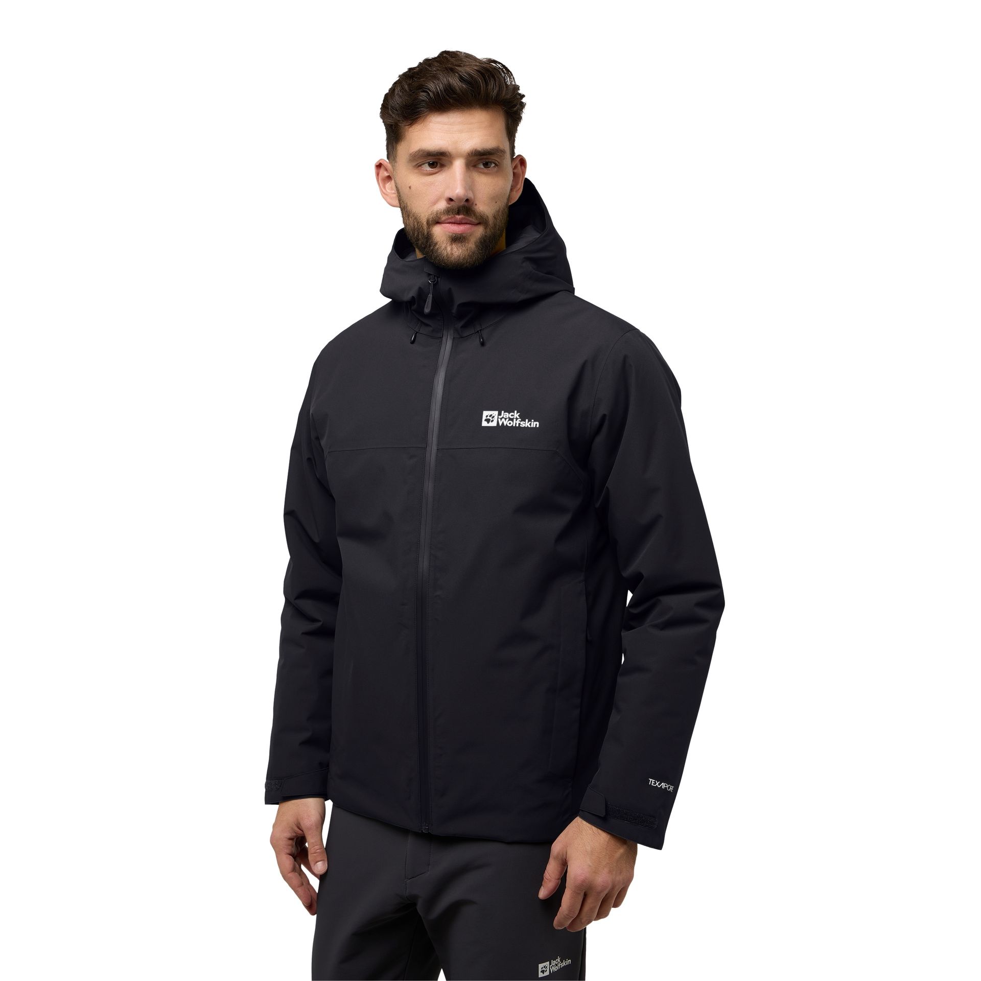 Męska kurtka Jack Wolfskin WISPER INS JKT M black - S