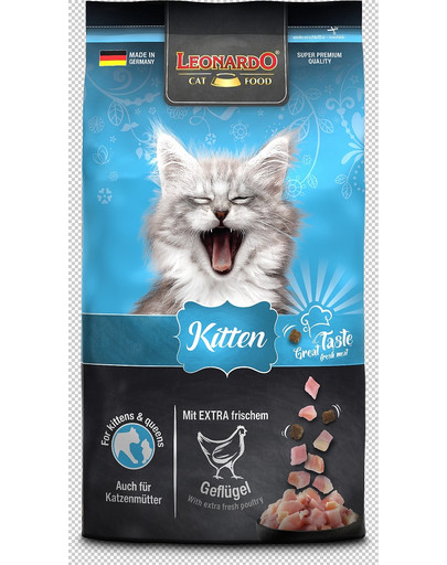 LEONARDO Kitten sucha karma dla kociąt 1,8 kg -