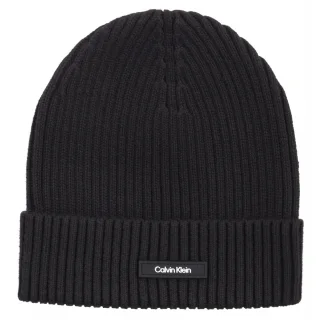 Czapka i Szalik Gs Classic Rib Beanie+Scarf Ck Black K50K512389 BEH (CK577-a) Calvin Klein
