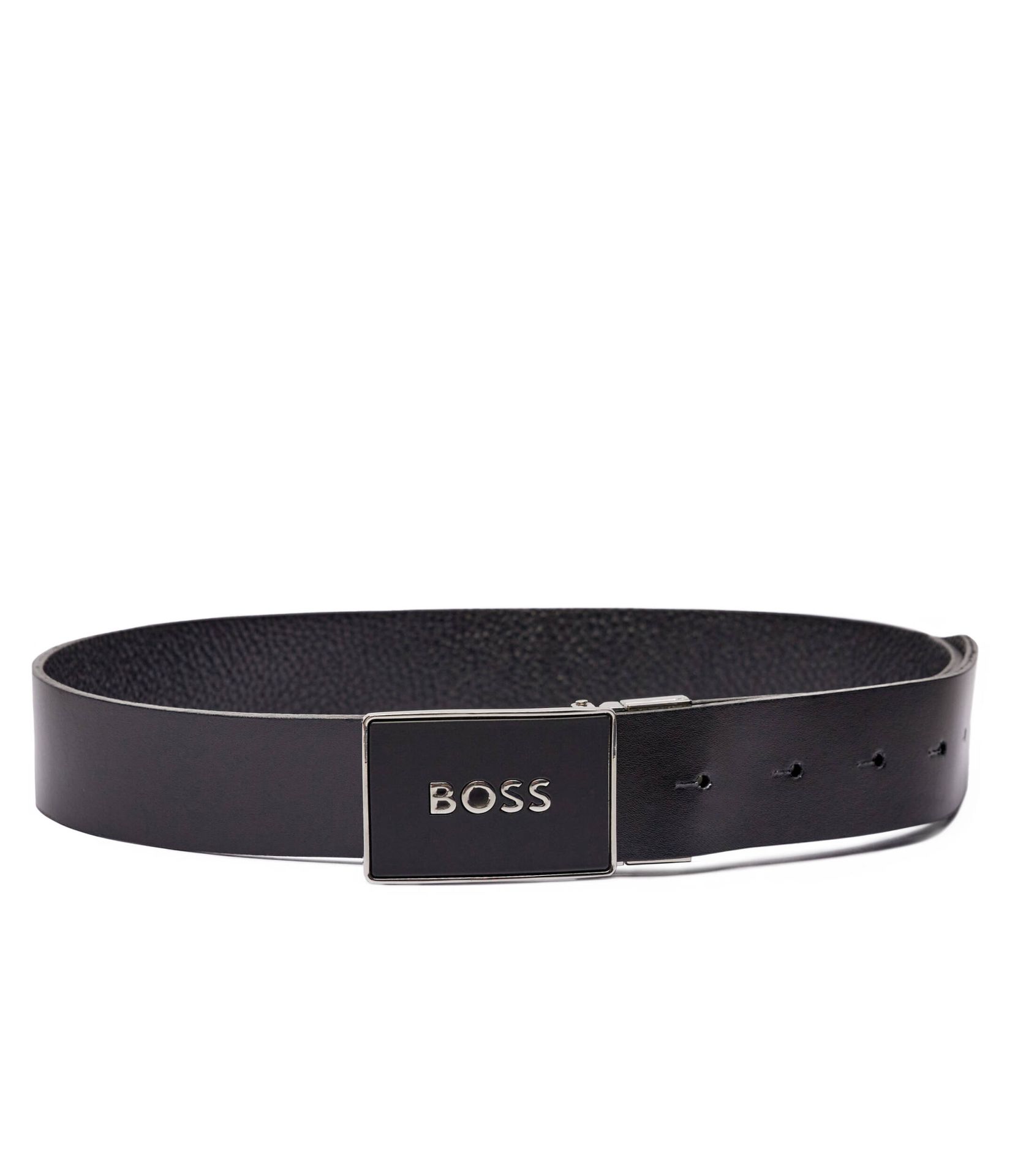 BOSS BLACK Skórzany dwustronny pasek Icon