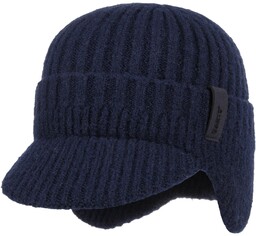 Czapka Beanie Duncin by Barts, ciemnoniebieski, One Size