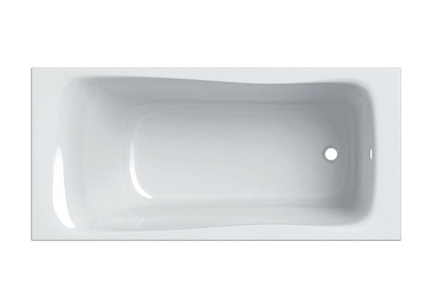 Geberit Selnova - Wanna 180x80x43 cm, kolor biały 554.286.01.1