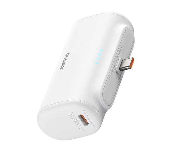 Baseus P10068306213-00 Compact 5000mAh PD 20W USB-C Biały
