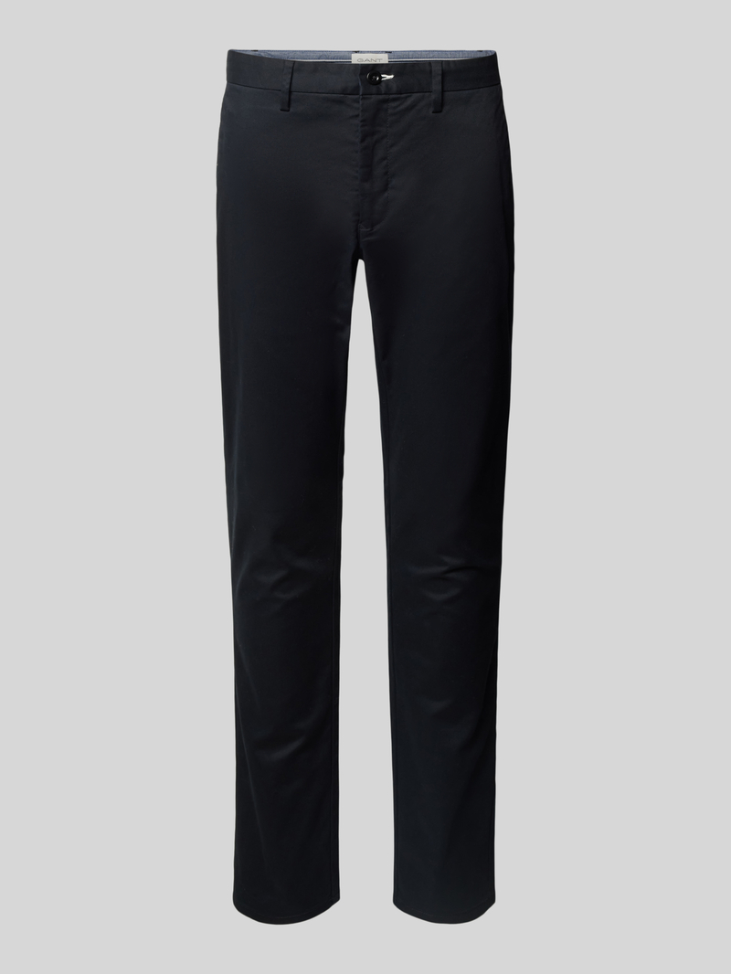 Chinosy o kroju slim fit z wpuszczanymi kieszeniami