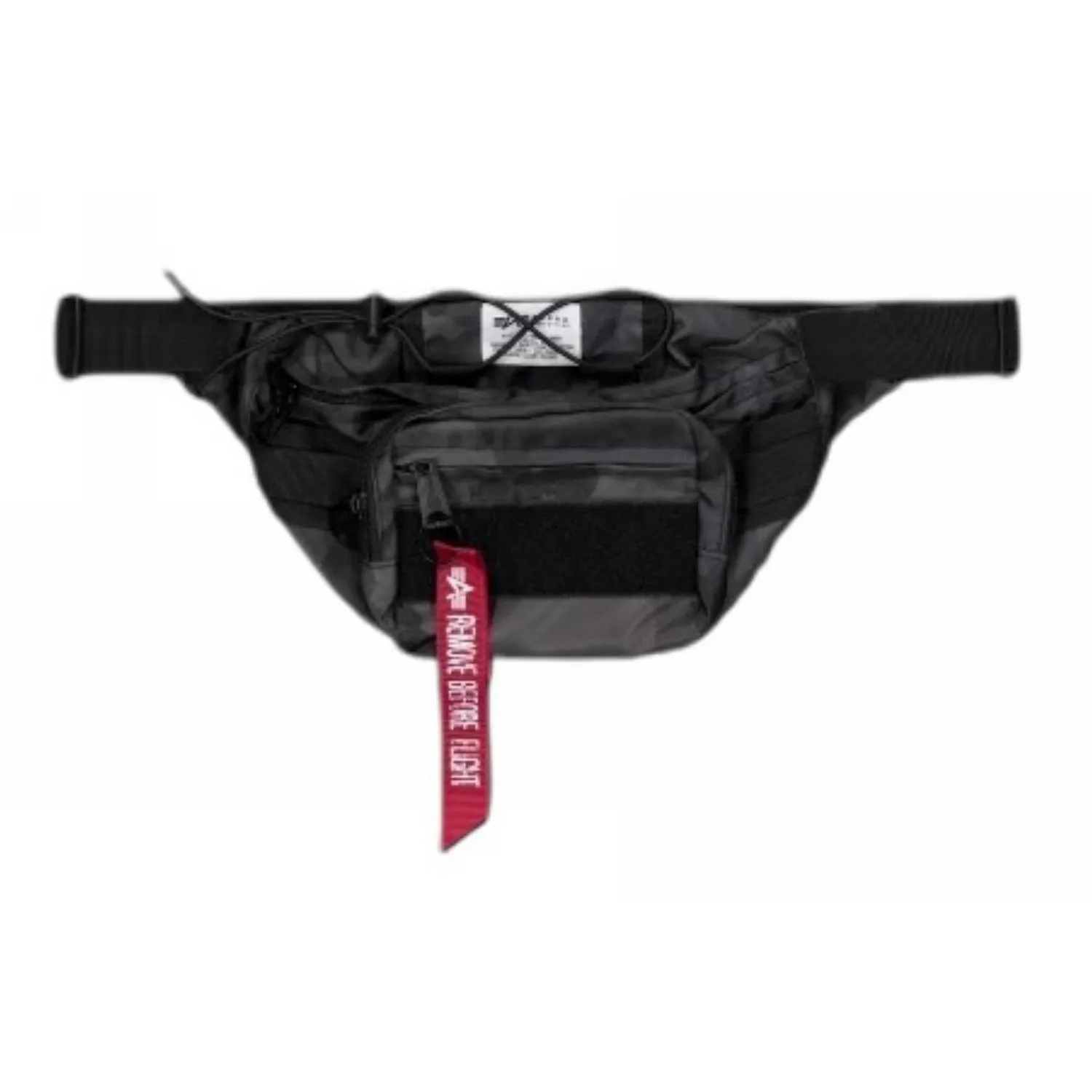 Saszetka Nerka Alpha Industries Tactical Waist Bag 128925 125 - Black Camo