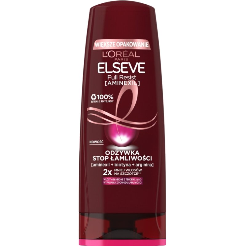 L'Oreal Paris, Elseve Full Resist, Regenerująca Odżywka do Włosów Łamliwych, 250ml