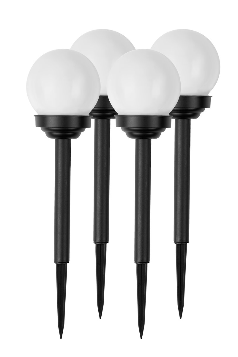 Lampki solarne do ogrodu czujnik zmierzchu Ilumen 4szt