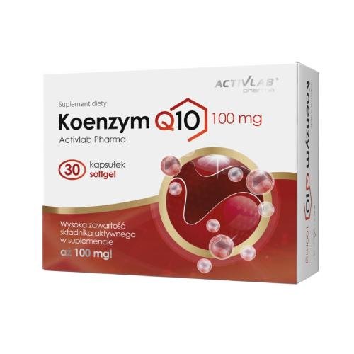 Suplement diety, ACTIVLAB PHARMA Koenzym Q10 100mg, 30kaps.