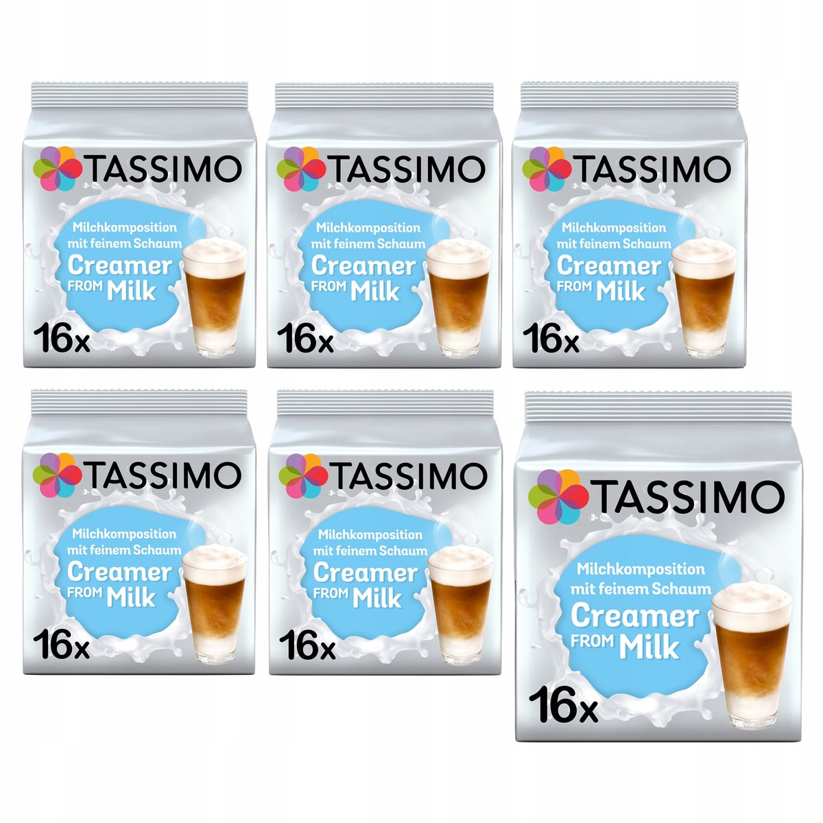 Kapsułki mleczne do ekspresu Tassimo Creamer From Milk MLEKO PIANA 96 szt