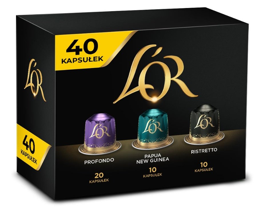 Kapsułki L'OR Nespresso 40szt