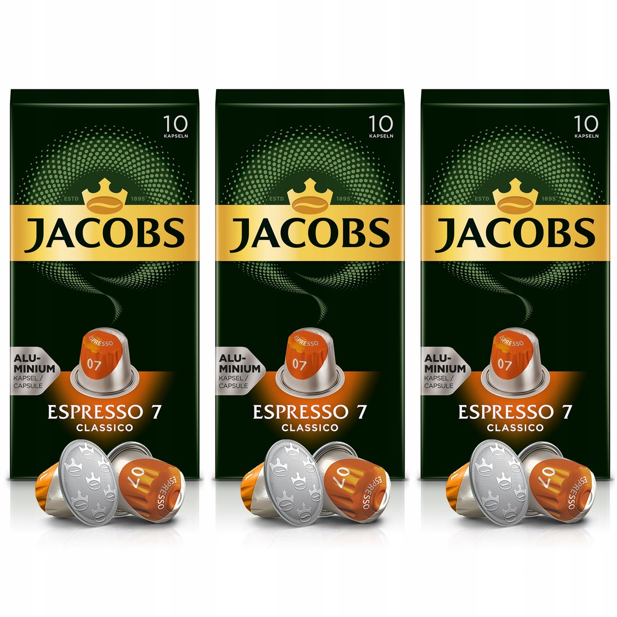 Kapsułki do Nespresso Jacobs Espresso 7 Classico 30 szt.