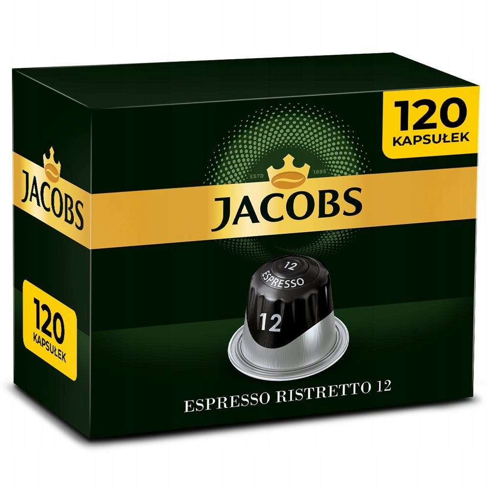 Kapsułki do Nespresso Jacobs Espresso 12 Ristretto 120 szt.