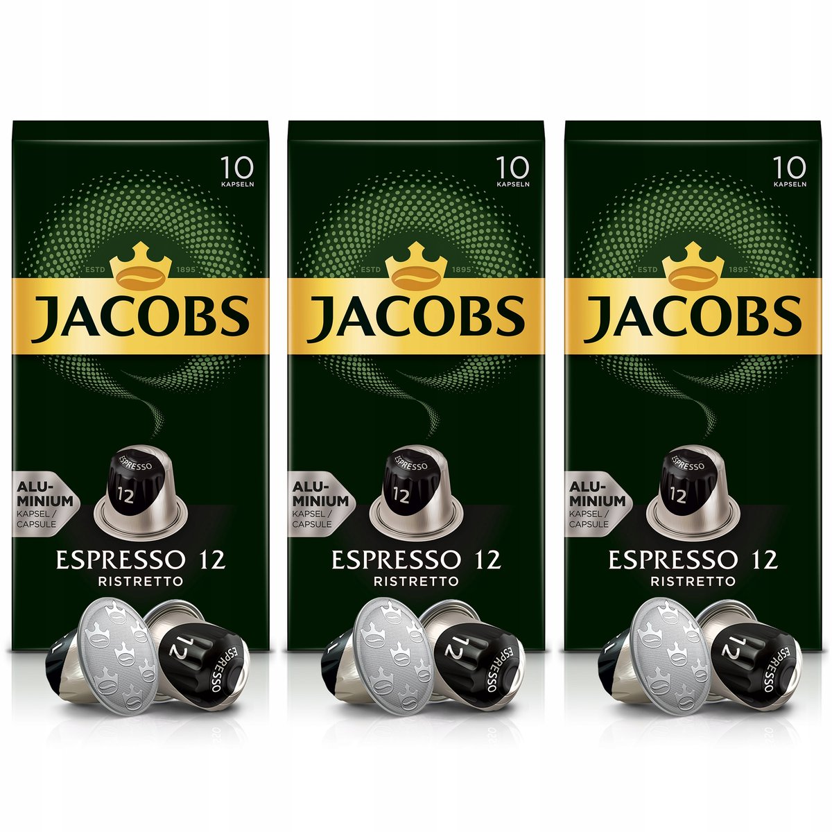 Kapsułki do Nespresso Jacobs Espresso 12 Ristretto 30 szt.