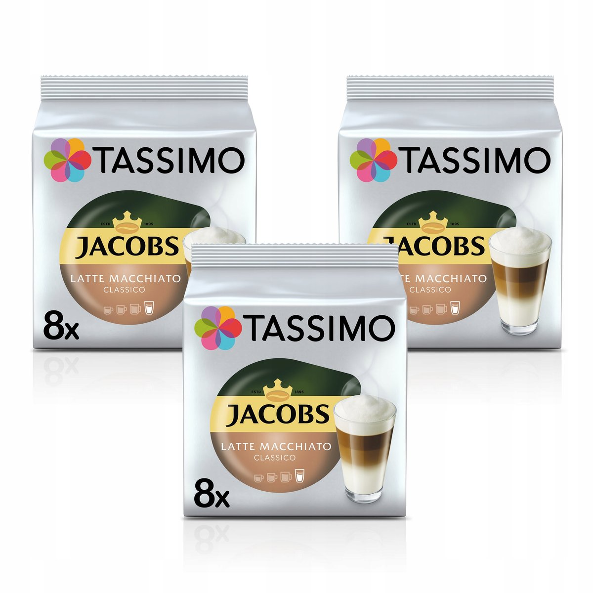 Kapsułki do Tassimo Jacobs Latte Macchiato Classico 24 szt.