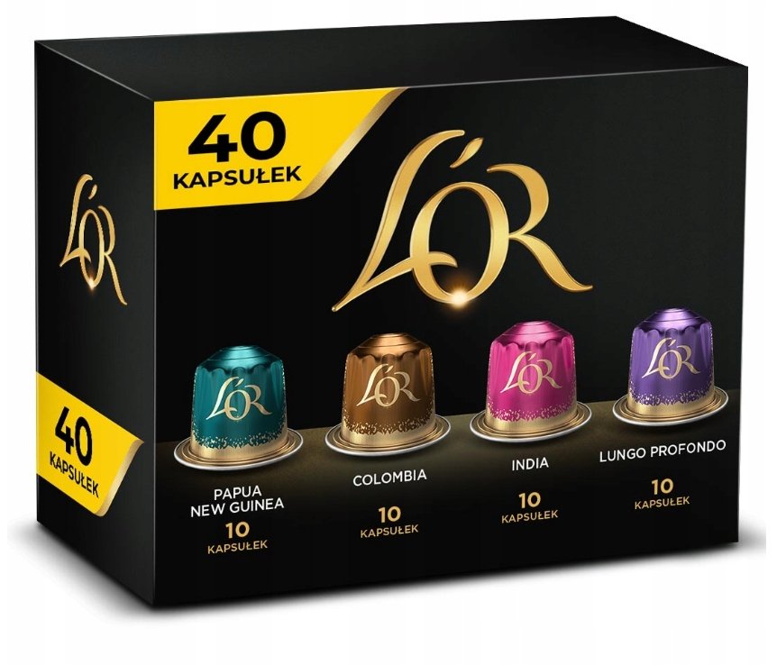 Kapsułki do Nespresso L'OR Do Nespresso mix smaków 40 szt.