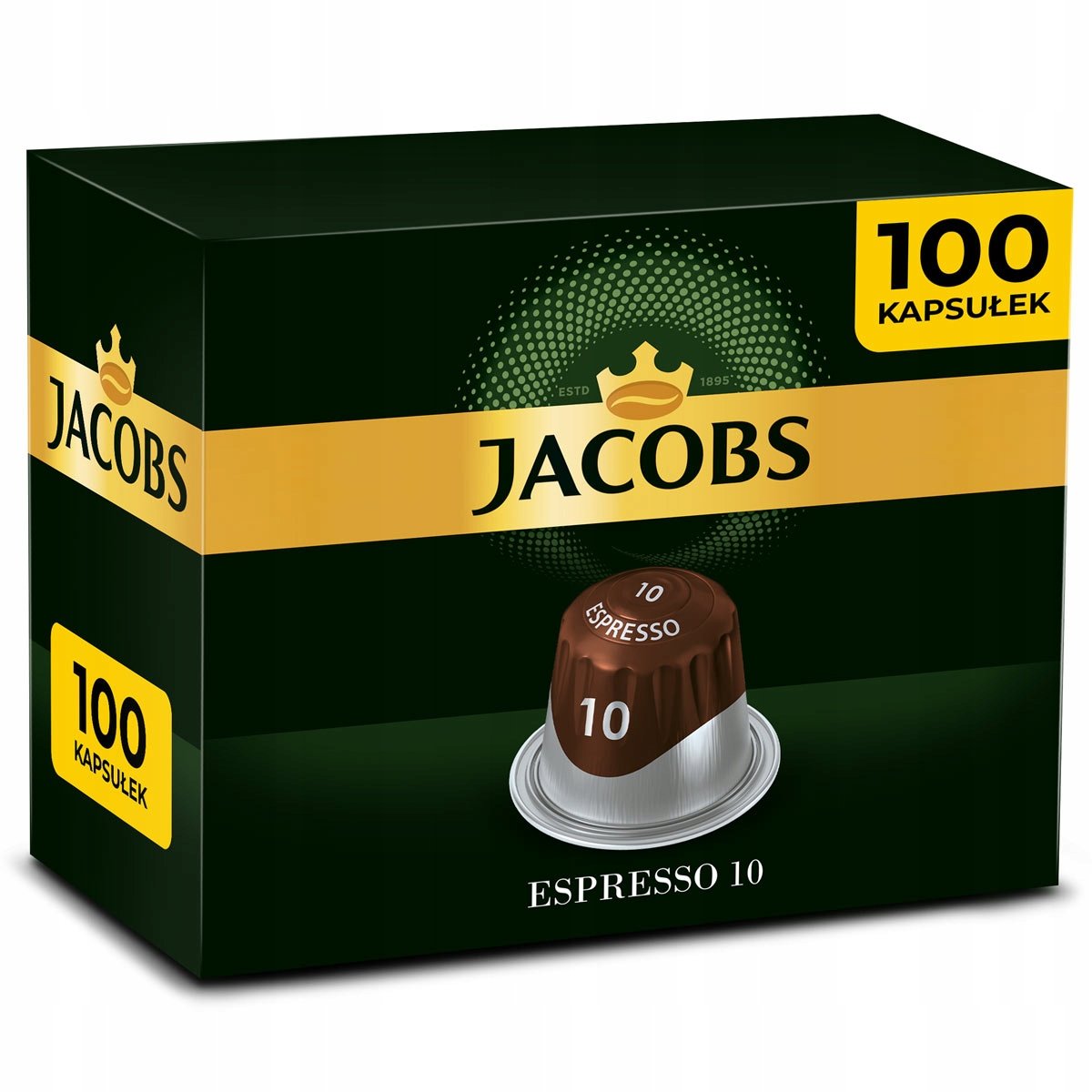 Kapsułki do Nespresso Jacobs Espresso Intenso 100 szt.
