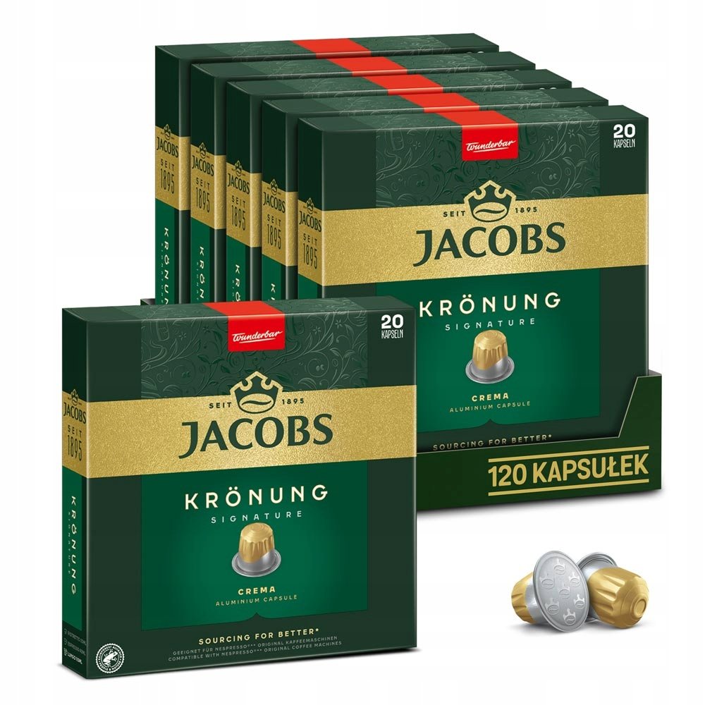 Kapsułki do Nespresso Jacobs Kronung Signature 120 szt.