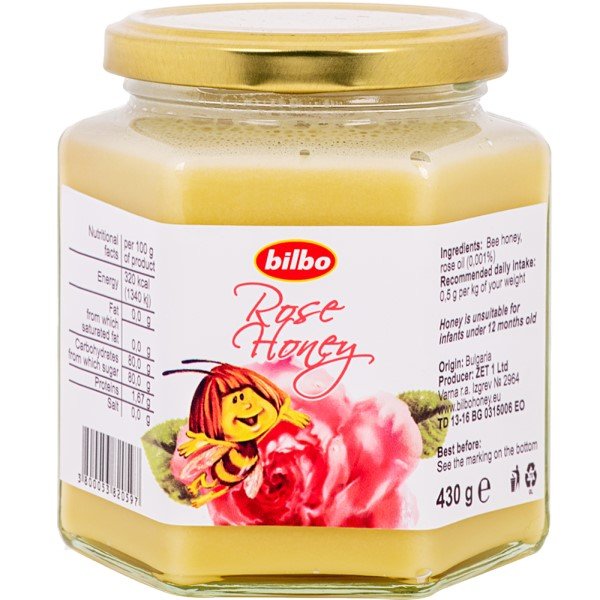 Kremowy miód różany 430G