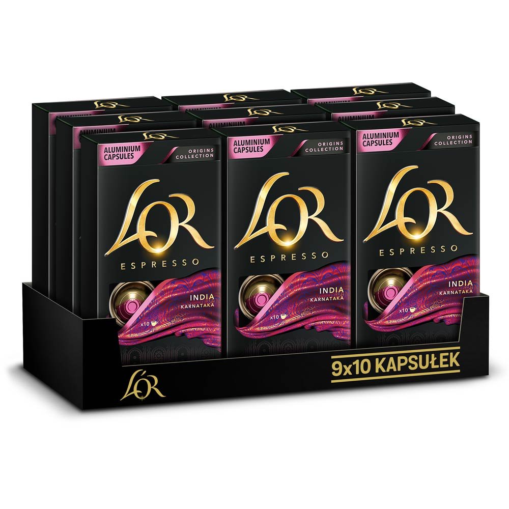 Kapsułki do Nespresso L'OR India 90 szt.