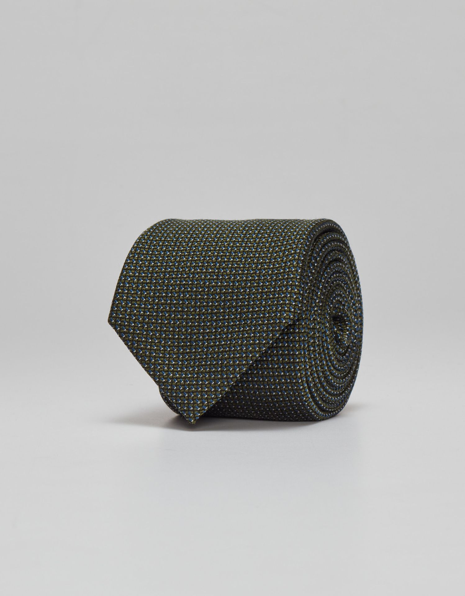 krawat seta&cottone 73 zielony